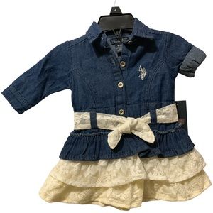 ✨HP✨U.S Polo Toddler Dress
